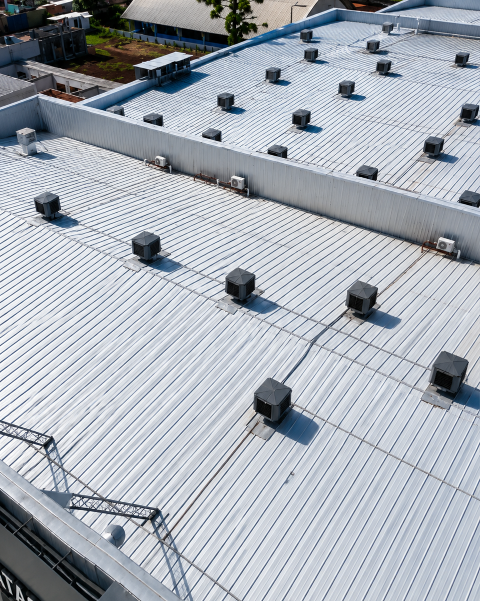 Instalação Europpa — galpão industrial climatizado
